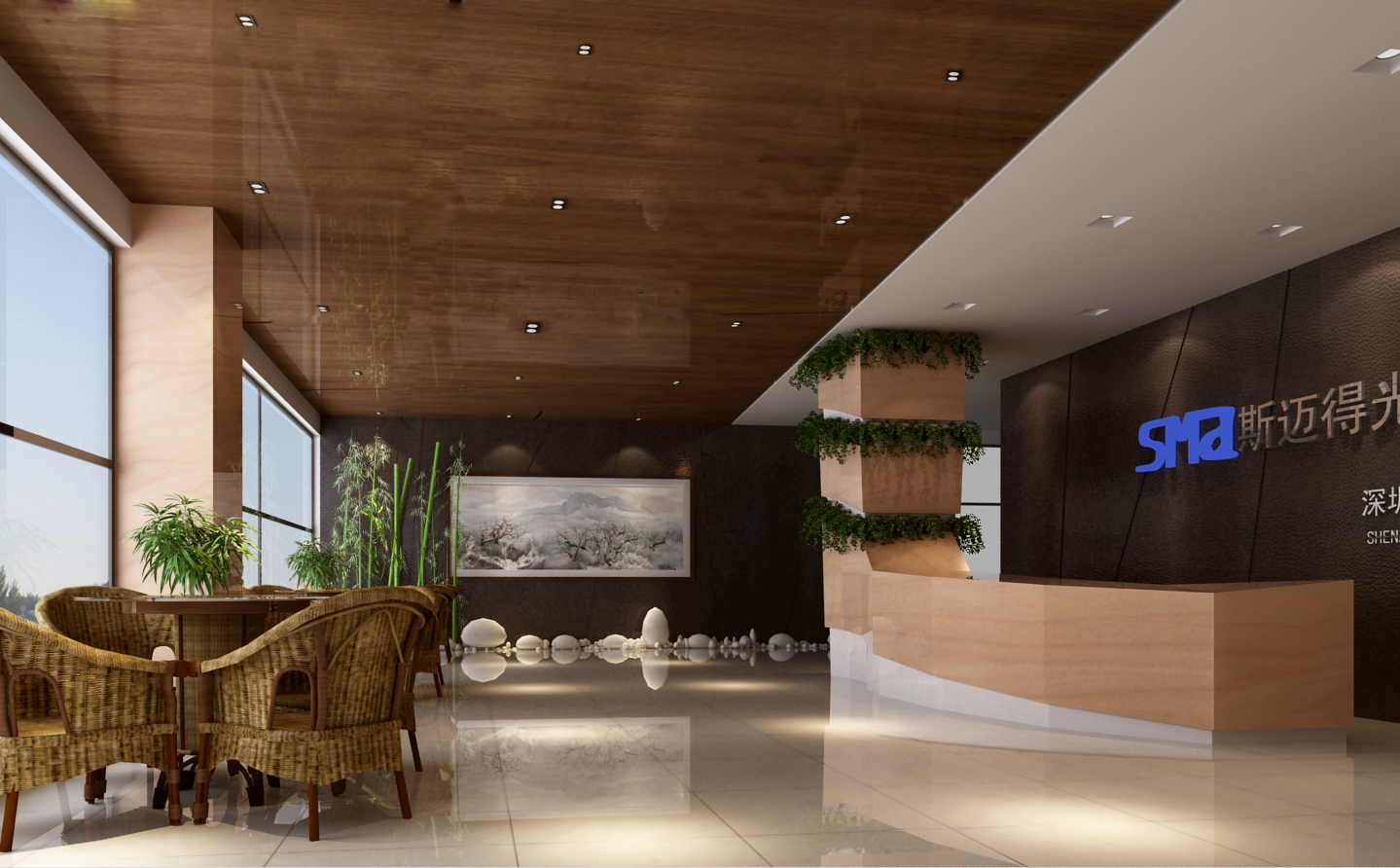 沉穩大氣型辦公室裝修風格 沉穩大氣型辦公室裝修風格